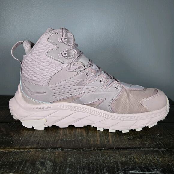 NEW Hoka One One Anacapa 2 Mid GTX Mens Size 9.5 D Gore-Tex Shoes Pink Womens 11 - Picture 8 of 11
